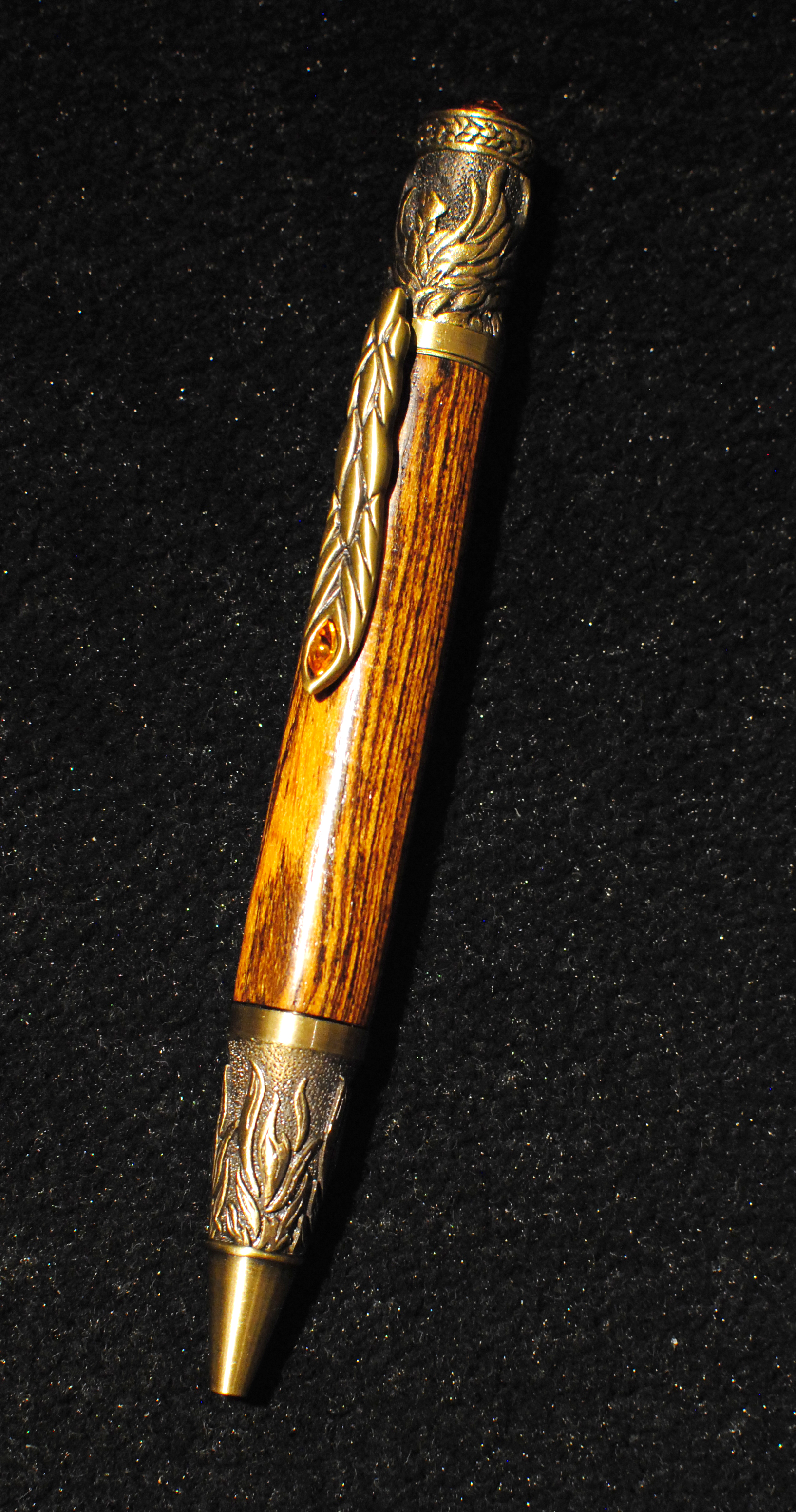 Allywood Creations Phoenix Pen, Wood